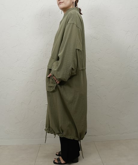 WASHED LONG COAT【blackラスト２点】