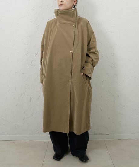 Fake suede stand coat【ラスト2点】