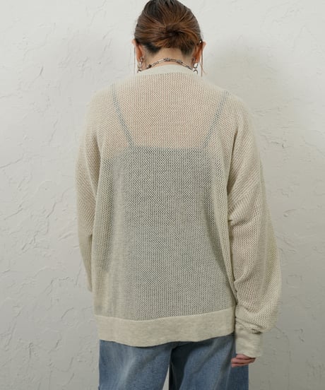 Embroidery mesh pullover 追加！　【ラスト1.2点】