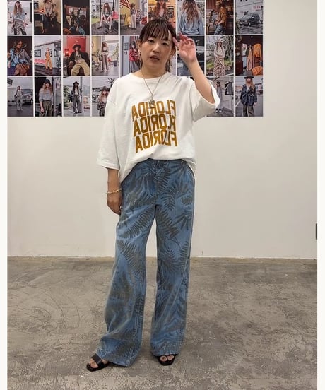 【Le Melange】　ご予約 ULTRA COTTON フロッキーTシャツ