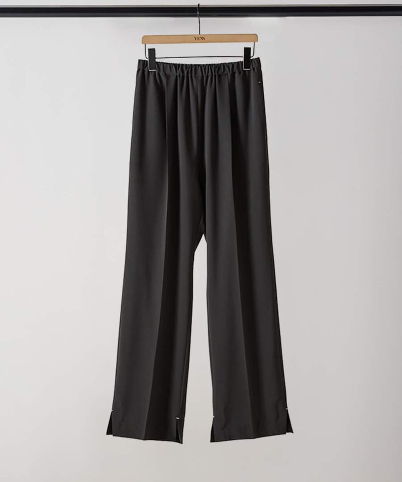 YENN】 ご予約 SIDE SLIT SLACKS 低身長sizeあり！ | selec