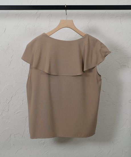 Frill tops 【beige ラスト2点】