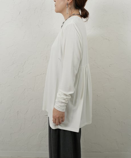 Back gather warm long pullover 追加！