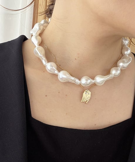 【Sead's Mara】　ご予約  Little ghost necklace