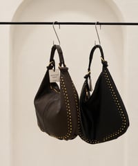 【MARLON】　  ご予約　再販！DOLLARO　studs leather　tote　bag 6103