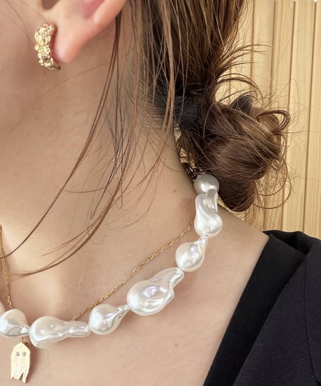 【Sead's Mara】　ご予約  Mycelium earrings