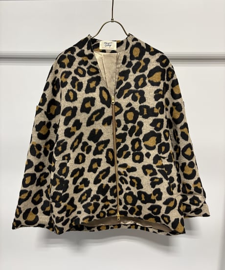 【MARGAUX VINTAGE】　ご予約  シャギージップコート　ﾚｵﾊﾟｰﾄﾞ