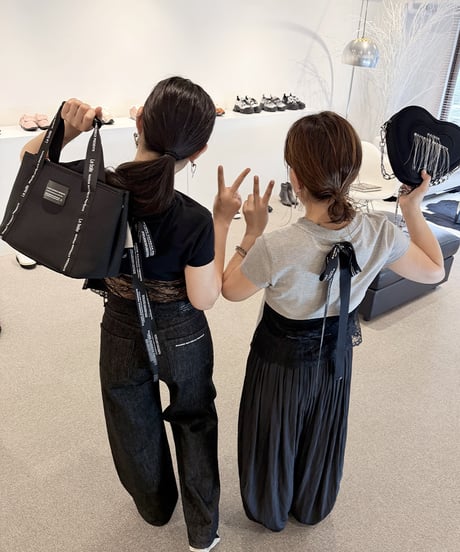 【MAISON MAVERICK】　ご予約  Logo Tape Tote Bag