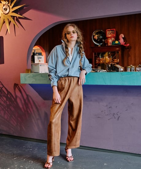 【Le Melange】　ご予約 LIGHT DENIM ダンガリーシャツ