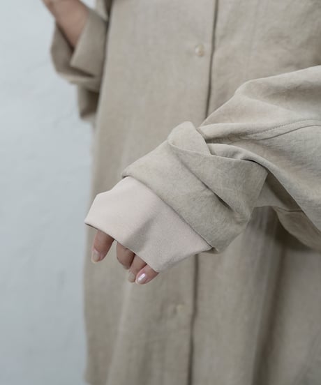 Dobble cuffs long shirt