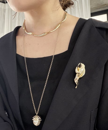 【Sead's Mara】　ご予約  Acorn pearl necklace