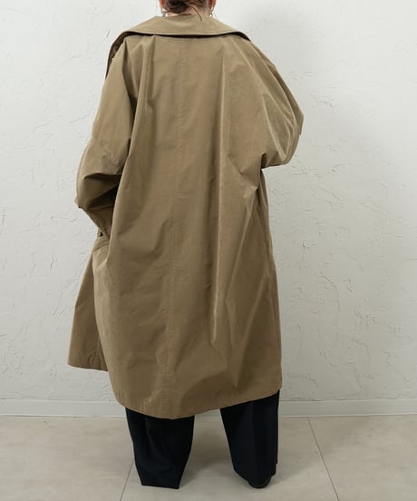Fake suede stand coat | select shop Liren
