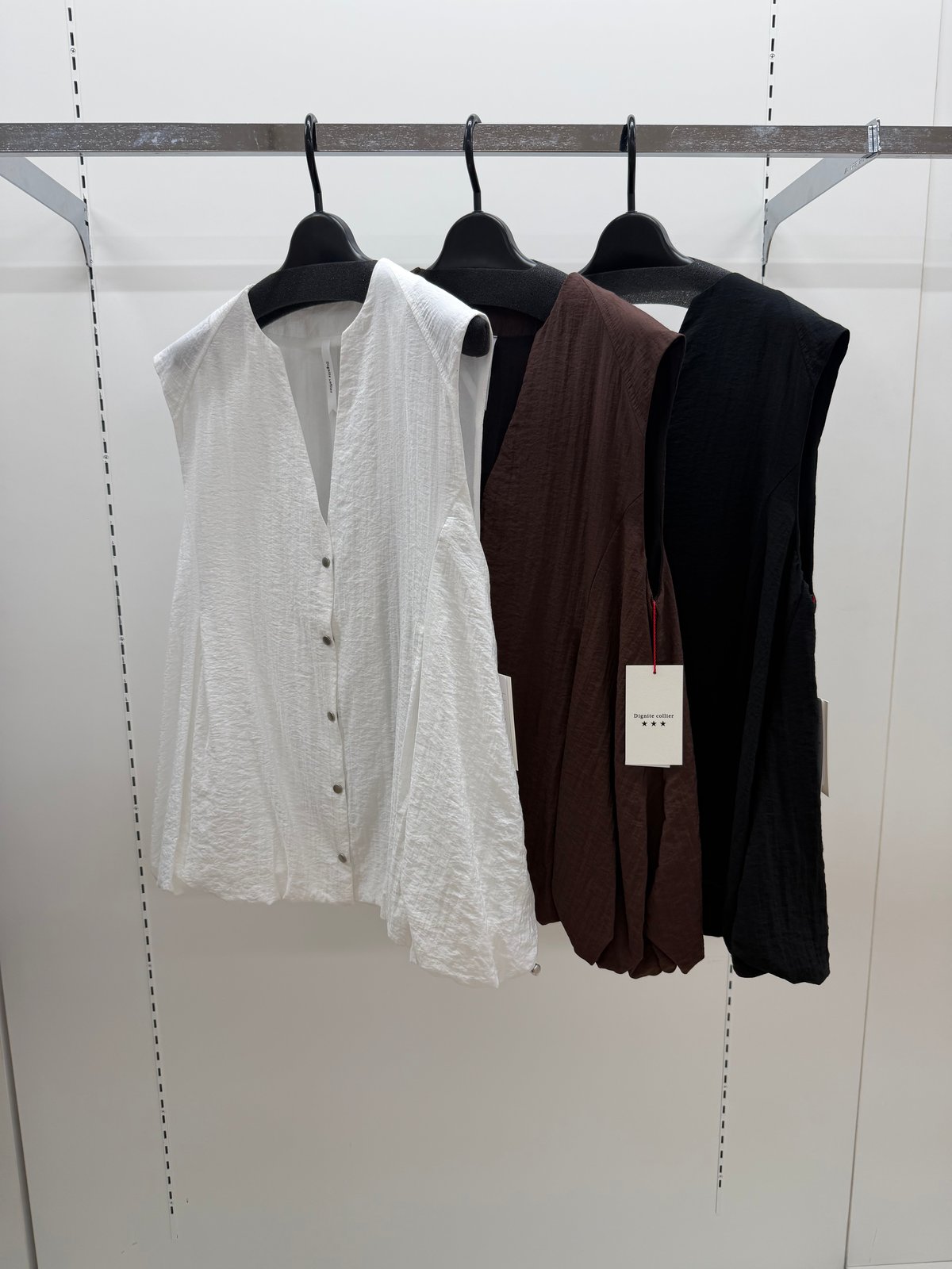 Dignite collier - Dignite collier  シングルジレ Dignite collier】 タックバルーンジレ | select shop Liren