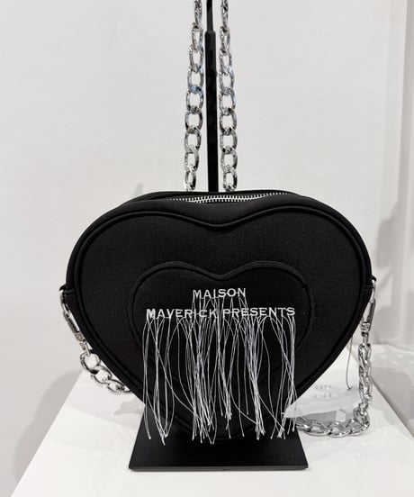 【MAISON MAVERICK】　ご予約  Signature Fringe Heart Chain Bag