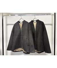 【MARGAUX VINTAGE】　ご予約  シャギージップコート　無地