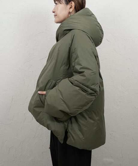 【WYTE】　ご予約 数量限定　Light Nylon Δ LINE Hooded Down CT