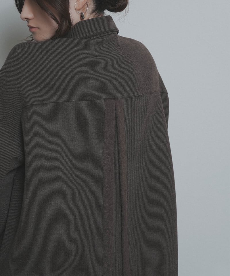 CYAN tokyo】 ご予約 シャギーラインウォームシャツブルゾン | select s