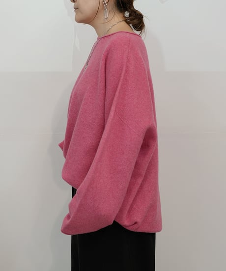 【cafune】　ご予約  cashmere blend knit pullover