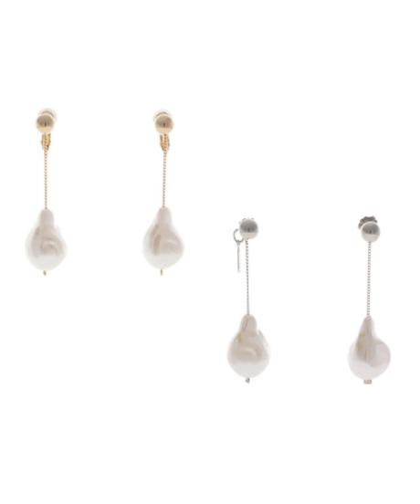 【Sead's Mara】　ご予約  Floating baroque pearl pierce