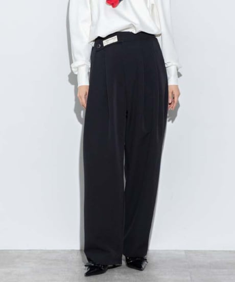 【MARGAUX VINTAGE】　ご予約  ウエストデザインタックパンツ