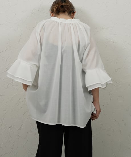 ２WAY frill blouse