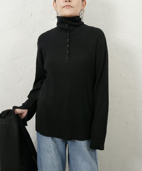 Turtle  rib knit pullover 追加！
