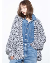 【MARGAUX VINTAGE】　ご予約  フェザーヤーンVカーディガン
