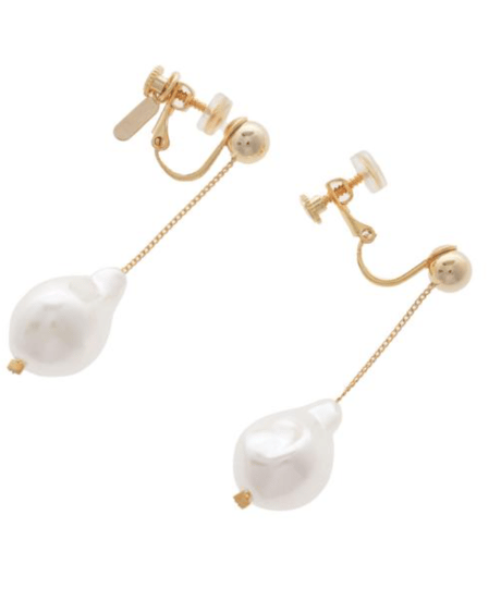 【Sead's Mara】　ご予約  Floating baroque pearl earring