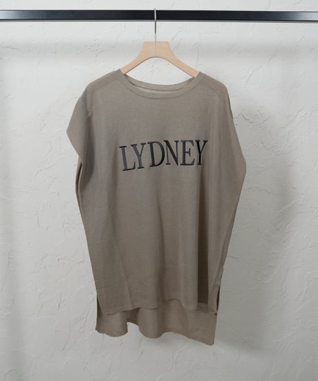 Embroidered　sheer knit 【ラスト2点】
