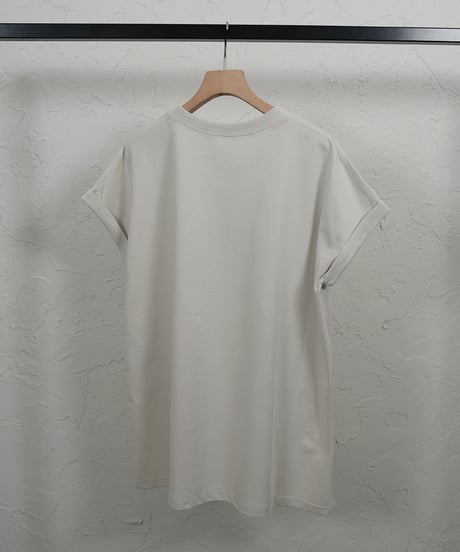 NUEZ flocked print　T