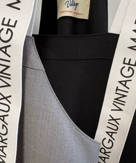 【MARGAUX VINTAGE】　ご予約 ロゴストラップスカート