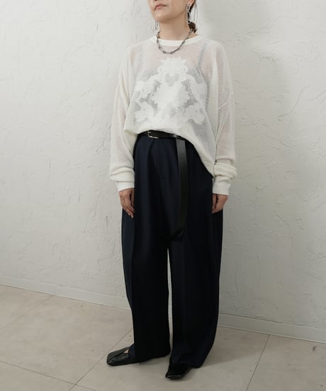 Embroidery mesh pullover 追加！　【ラスト1.2点】
