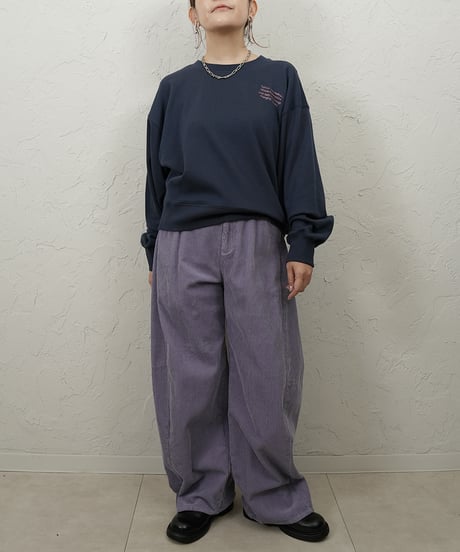 Bio sweat embroidery pullover