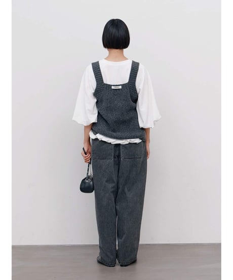 【YENN】　ご予約  CHUNKY KNIT VEST