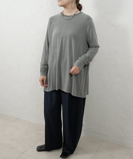 Back gather warm long pullover 追加！