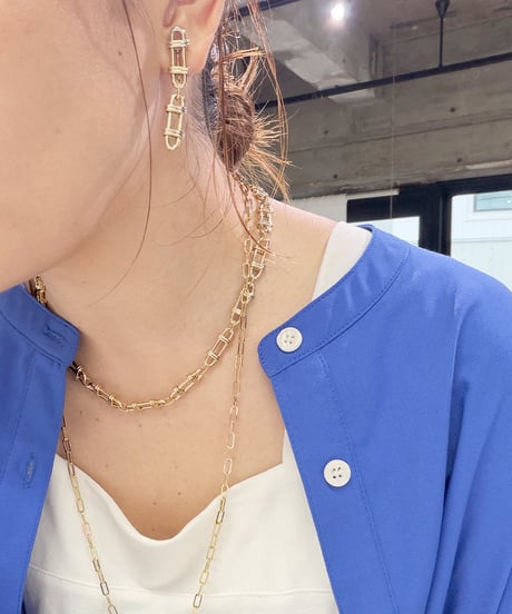 【Sea'ds Mara】　ご予約 Frame link chain Necklace