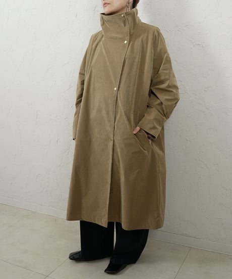 Fake suede stand coat【ラスト2点】