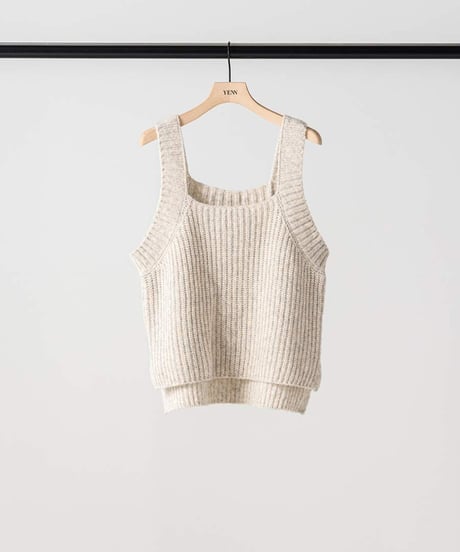 【YENN】　ご予約  CHUNKY KNIT VEST