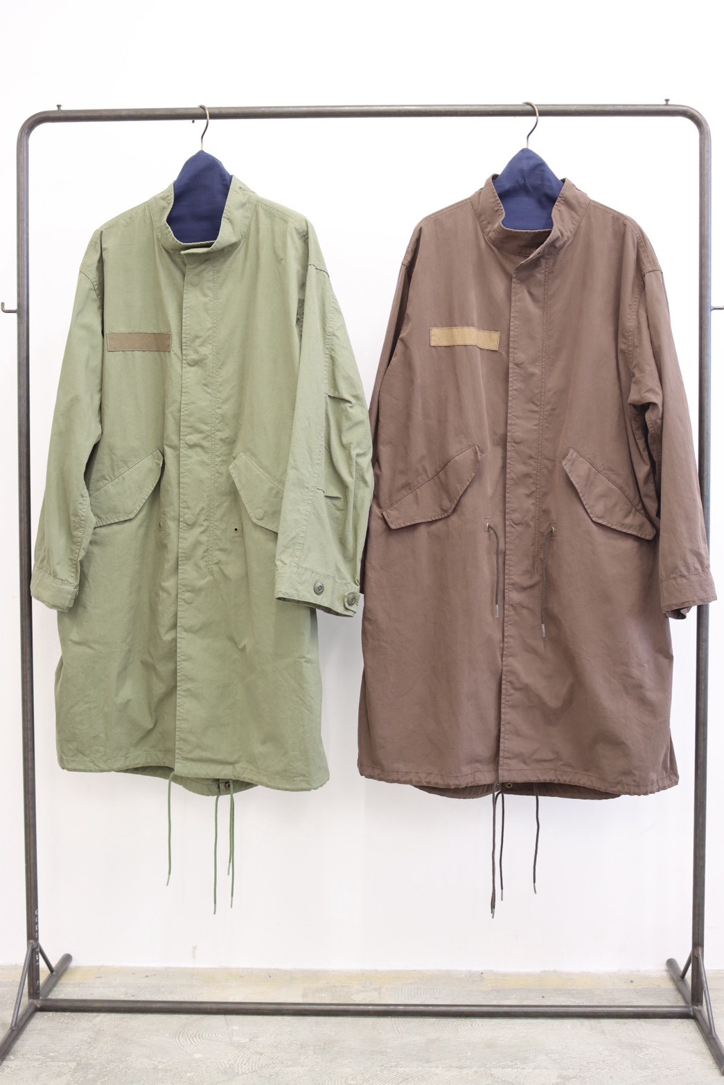 専用　新品【Le Melange】　ダウンライナー付きモッズコート　ジャケット Le Melange】 ご予約 コットンナイロンモッズコート | select shop