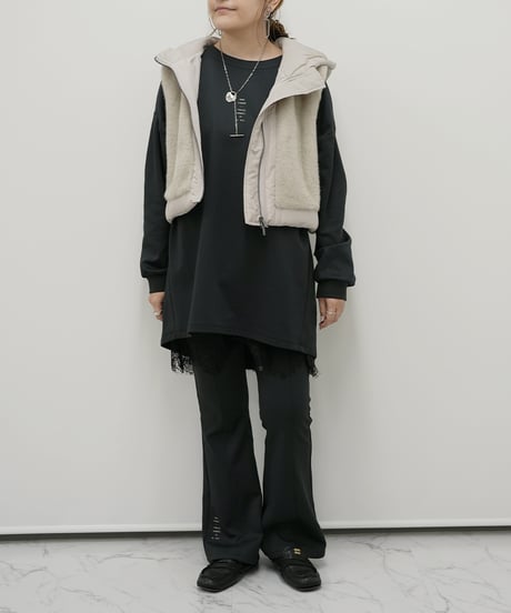 【ayane】　ご予約  裏起毛ハイテンションプルオーバー