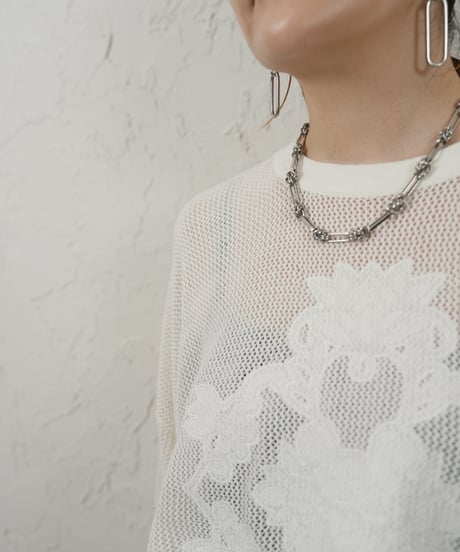 Embroidery mesh pullover 追加！　【ラスト1.2点】