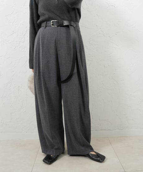 "PRIORITY ×Liren別注size！" 2tuck  curvy pants