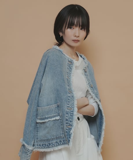 【cyan_tokyo】　ご予約 シアーリップルリブTOPS