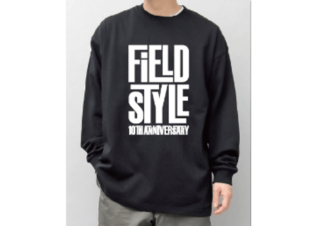 FIELDSTYLE ロゴ L/S Tシャツ