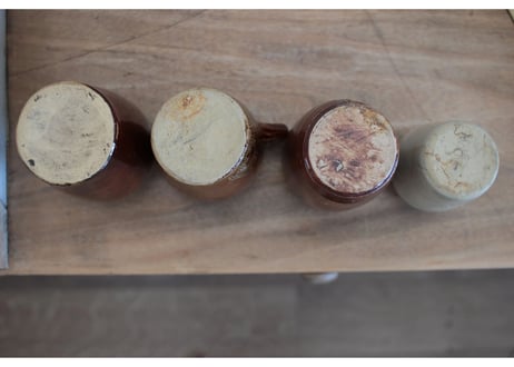 Stoneware Pots（数量4）