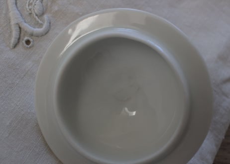 FranceAntiqueクリームポット【ポ・ア・クレム】ポーセレン白磁器 (数量4)