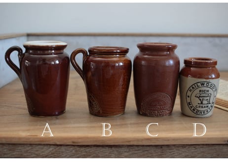 Stoneware Pots（数量4）