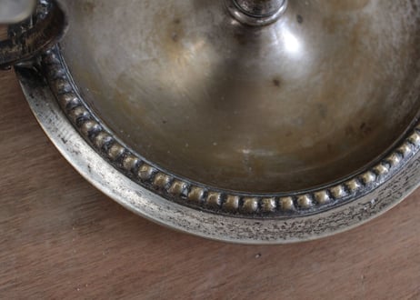 Antique真鍮製のキャンドルホルダー