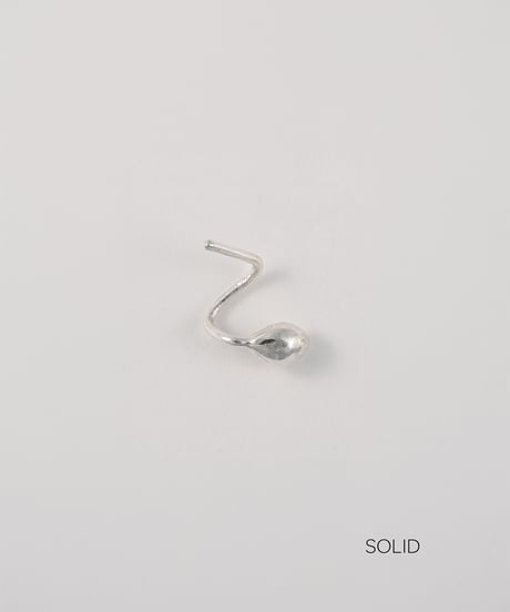 Drop pierced earring
