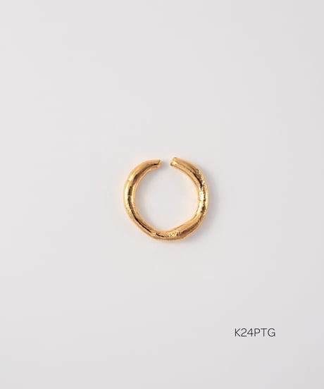 Liquid open pinkie ring
